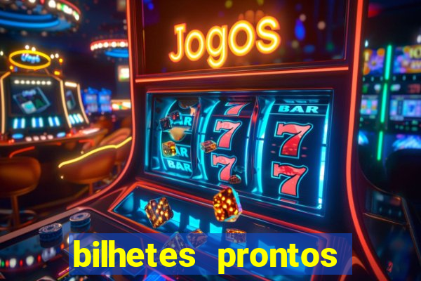 bilhetes prontos futebol hoje